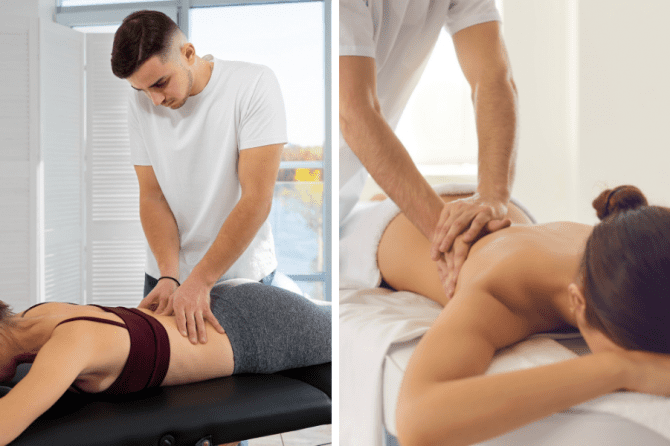 Is it better to get a Massage or see a Chiropractor?